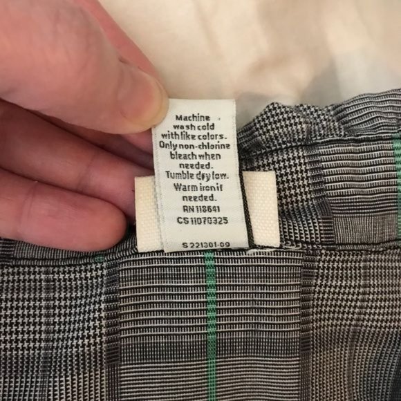 Venezia 18 swing jacket glen plaid black white - Picture 7 of 7